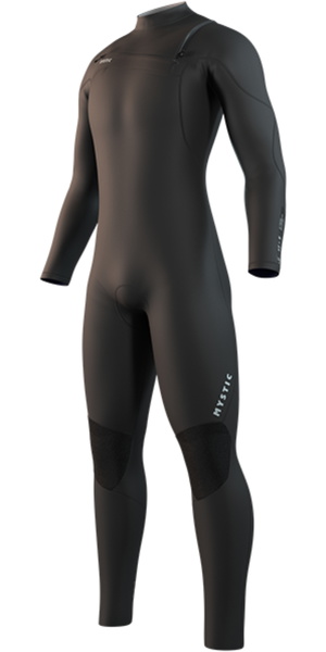 2026 Mystic Mens Star 4/3mm Chest Zip Wetsuit 35000.250016 - Black